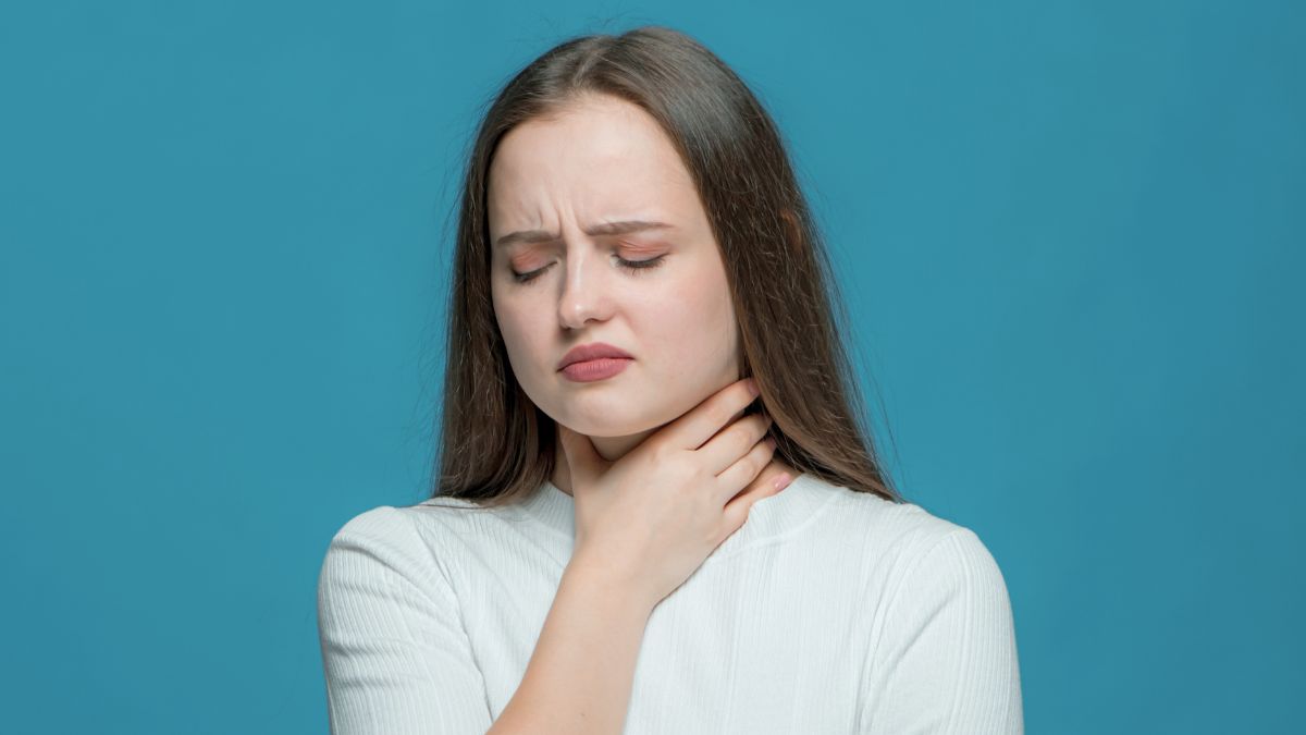sensation cheveux dans la gorge stress